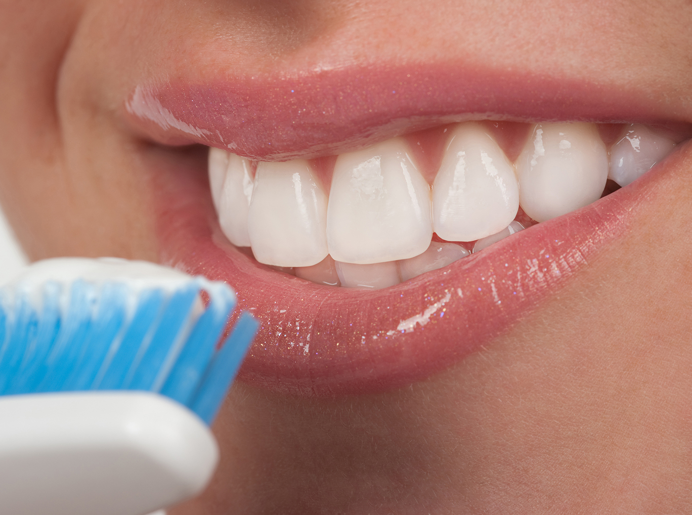 Brushing teeth